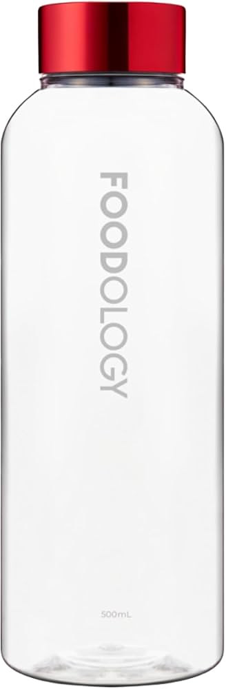 FOODOLOGY Bottle for Drink Mix (Red, 16.9fl oz) - Leak Proof, Lightweight, Durable Sports Water B... | Amazon (US)