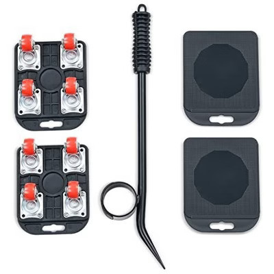 Maplefield Furniture Sliders Set of 4 - Smooth Gliding Rollers - Appliance Slider with Leverage Arm - 660 lbs Capacity Moving Tool | Target