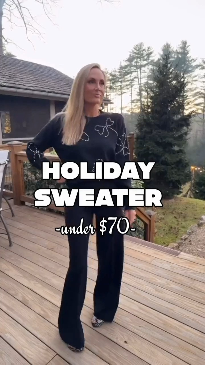 12/5/25 Love love love this holiday sweater! 😍✨🥰

sweater dress 
holiday party outfit
Holiday dress
Thanksgiving outfit
Amazon fashion
Target outfit 
Gifts 
90s outfit 
Quiet luxury 
Oversized Blazer
Chunky earring
capsule wardrobe
basics
workwear
curvy outfits 
Airport outfit
Travel outfit
neutral outfits
minimal style
cozy loungewear
wedding guest dress
occasion dresses
little black dress
wide leg trousers
Tall Boots
Over the knee boots
Booties
Western boots 
Gift guide 
Gift idea 
Dark denim 
#LTKHalloween









#LTKParties


#LTKStyleTip



#LTKShoeCrush
#LTKItBag



#LTKFamily
#LTKwedding 

#LTKGiftGuide #LTKHoliday #LTKSeasonal #LTKActive #LTKU #LTKOver40 #LTKHome #LTKSaleAlert #LTKMidsize #LTKFindsUnder50 #LTKFindsUnder100 #LTKBeauty #LTKWorkwear #LTKTravel #LTKBaby #LTKBump #LTKKids #LTKOver40 #LTKBeauty #LTKFindsUnder50