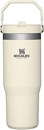 STANLEY IceFlow Flip Straw Tumbler with Handle 30 oz | Twist On Lid and Flip Up Straw | Leak Resistant Water Bottle | Insulated Stainless Steel |BPA-Free | Citron | Amazon (US)