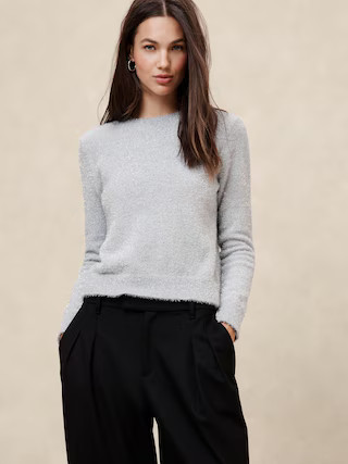 Tinsel Pullover Sweater | Banana Republic Factory | Banana Republic Factory