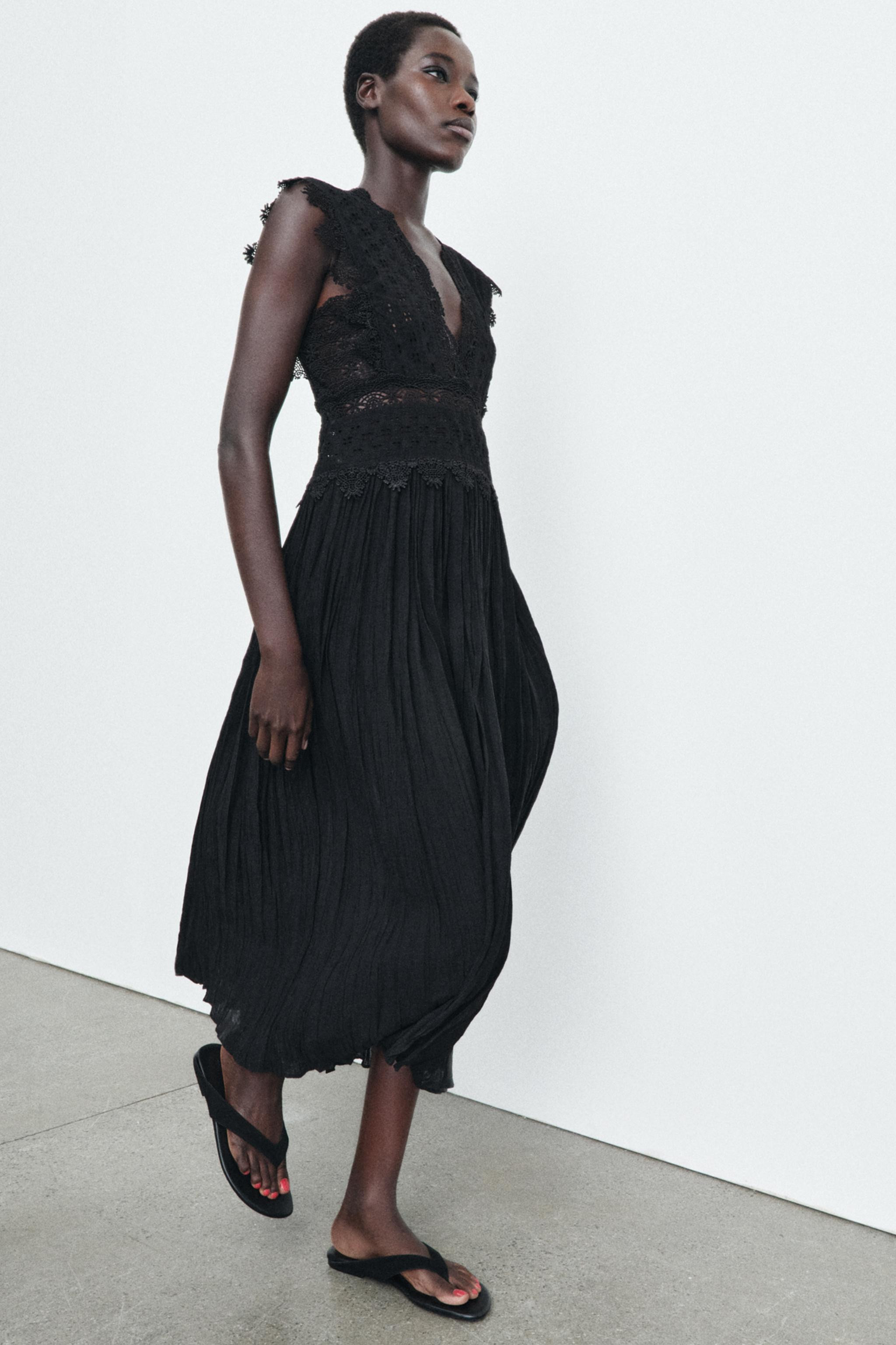 LACE DRESS ZW COLLECTION | Zara US