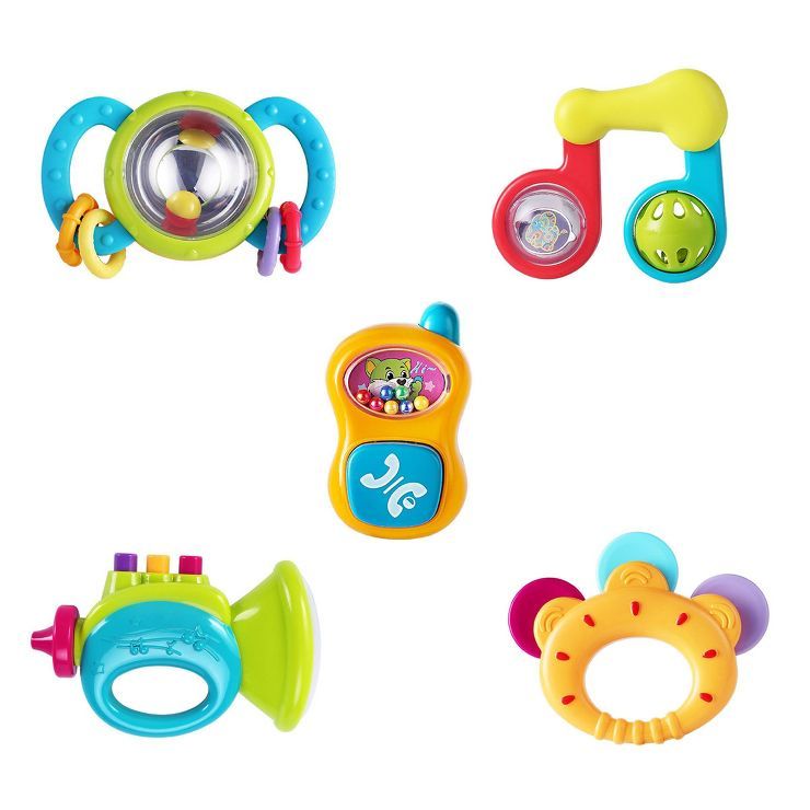 iPlay, iLearn Baby Rattles Toys Set 10pc | Target