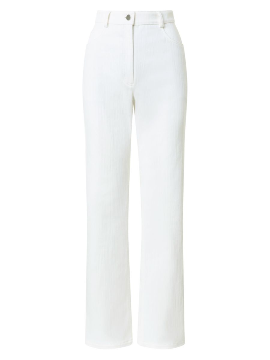 Conor Mid-Rise Stretch Straight-Leg Jeans | Saks Fifth Avenue