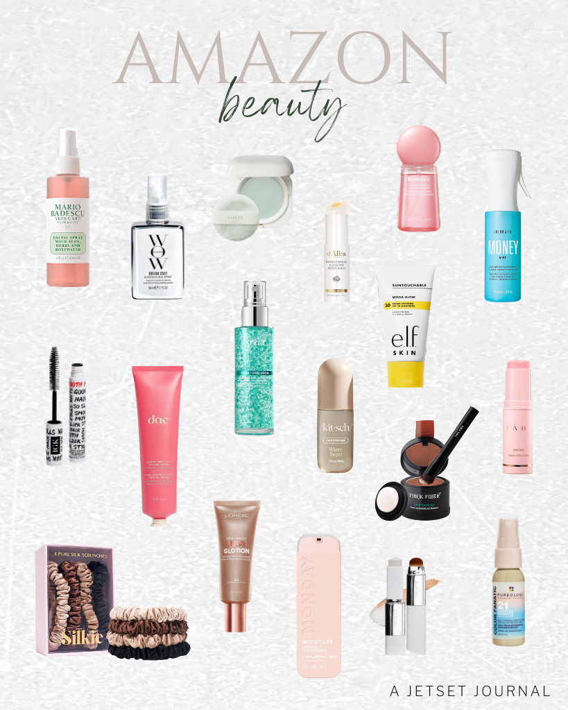 This week's Amazon Beauty Finds are fantastic! THICK FIBER’s Root Touch-up Set and DAE Cactus styling cream are on this week’s top-sellers list. KAHI Wrinkle Bounce Multi-Balm Stick is also selling fast. If you’re browsing for sunscreen and makeup primer, e.l.f. SKIN Suntouchable cream is one of the bestsellers and is receiving lots of great reviews. This week’s list is amazing!

#LTKSeasonal #LTKSaleAlert #LTKTravel
 

 