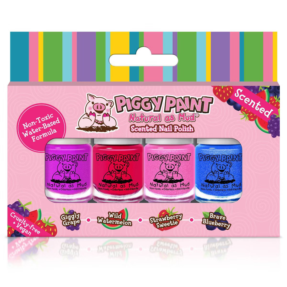 Piggy Paint Scented Nail Polish Set - 4ct | Target