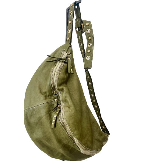 Bella Large Sling in Olive | Bolsa Nova Handbags