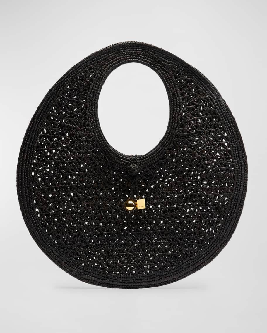 Le Rond Raffia Tote Bag | Neiman Marcus