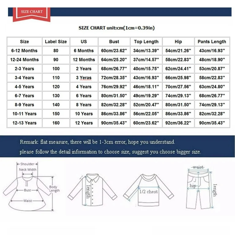 Back to School Savings! ELABCH Shirts and Pants Toddler Kids Boys Girls Fashion Cute Solid Color ... | Walmart (US)