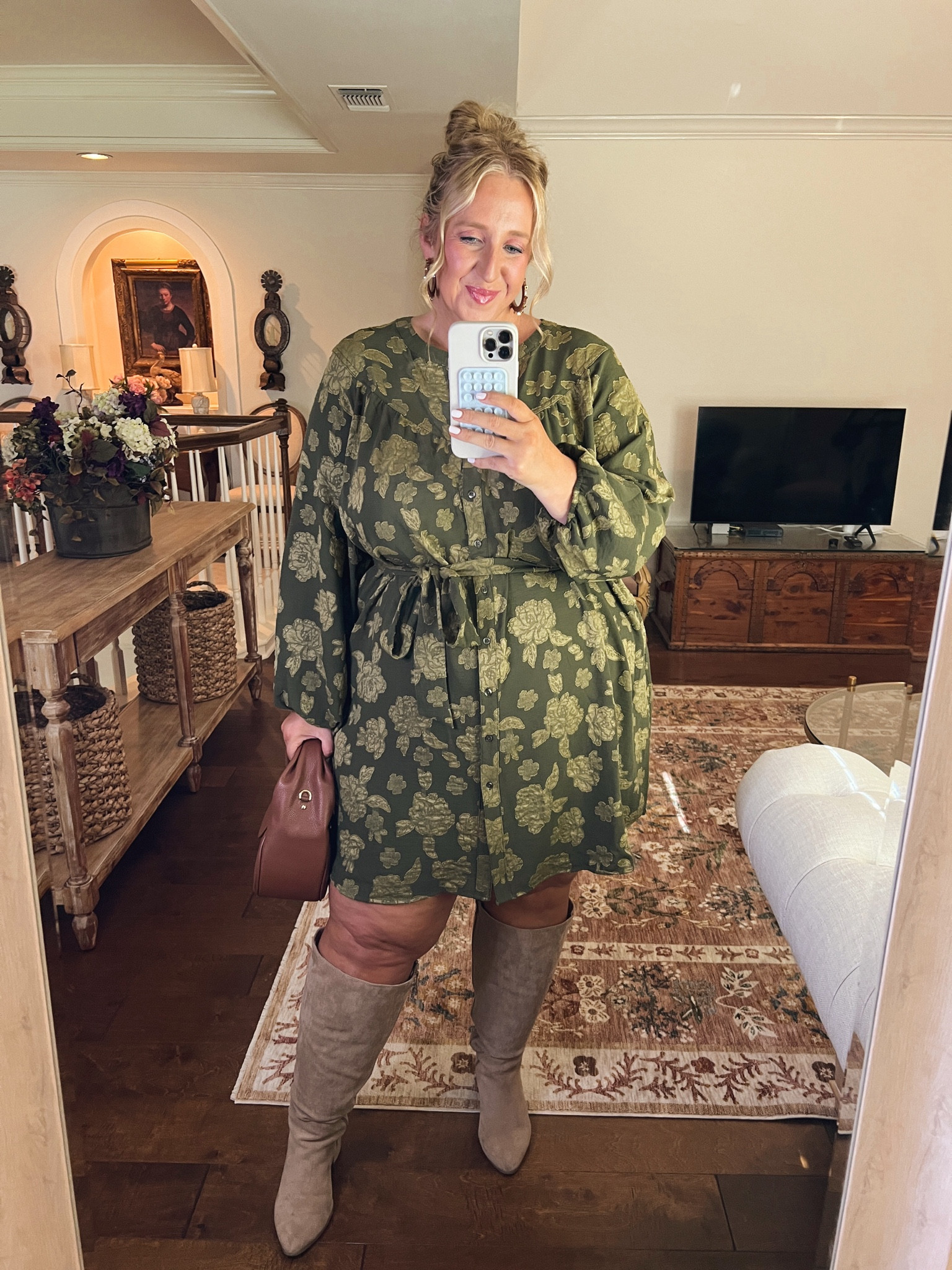 Happy Friday!!

It’s been such a fun week for TV! The Paralympics, US Open, Thursday Night Football, and The Power Couple is on Netflix!

Sunday is bringing weather in the 60s here in San Antonio and I’m thrilled!

This $26 dress has been a hit with y’all, because I suspect, like me, you’re ready for Fall 🍂 This one comes in two colors and runs XS-3X!

#LTKSeasonal #LTKFindsUnder50