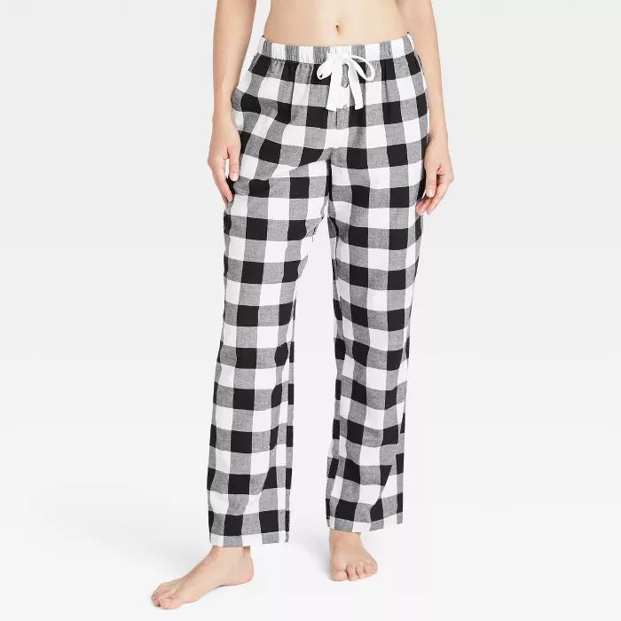 Women's Perfectly Cozy Flannel Plaid Pajama Pants - Stars Above™ | Target