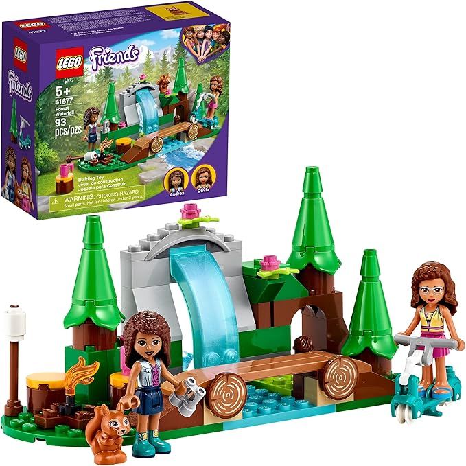 LEGO Friends Forest Waterfall 41677 Building Kit; Includes a Squirrel Toy; Ideal Gift for Kids Wh... | Amazon (US)