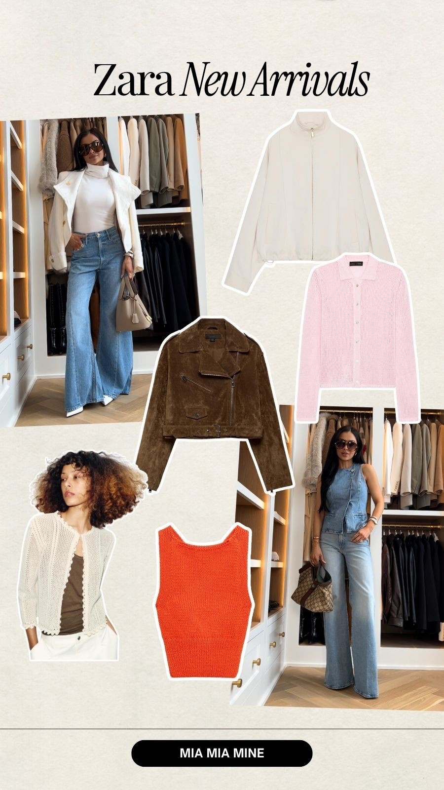 Zara new arrivals - sharing my recent spring pieces from Zara! I love the vibrant sweaters, cardigans, suede jackets went bomber jackets and crochet tops. 

Spring outfit ideas, spring trends, workwear picks 

#LTKPetite #LTKOver40 #LTKWorkwear