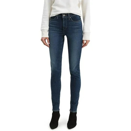Levi s Women s Shaping Skinny Jean (Dark Indigo 12/31x30) | Walmart (US)