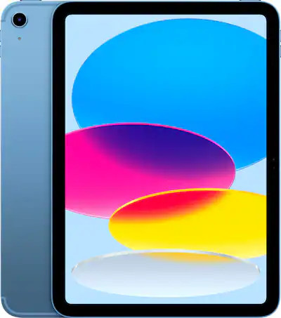 Apple - 11-inch iPad A16 chip with Wi-Fi + Cellular - 128GB - Blue (Unlocked) | Best Buy U.S.