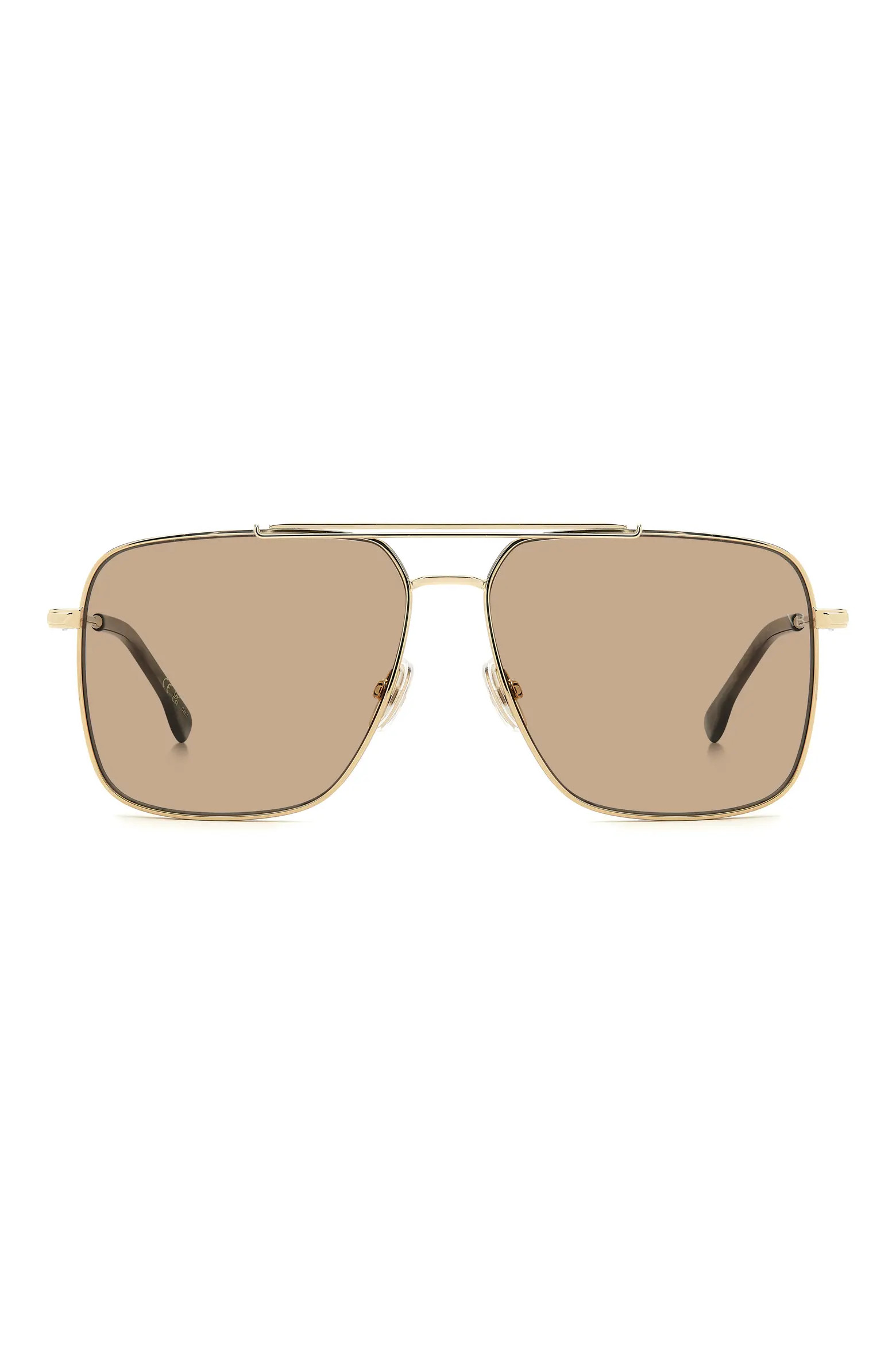 Victoria Beckham VB 1019/S 60mm Rectangular Aviator Sunglasses (Women) | Nordstrom | Nordstrom