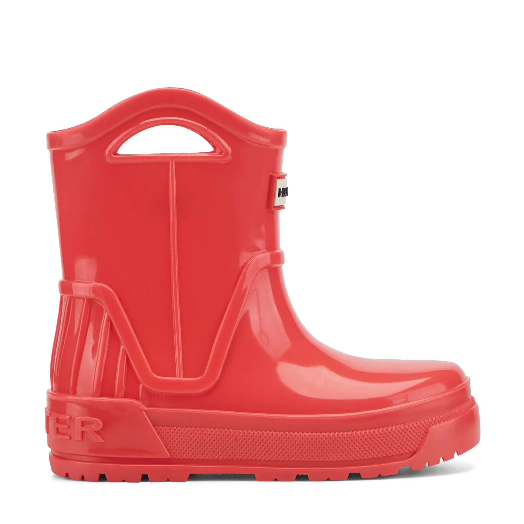 Little Kids Georgey Waterproof Rain Boots - Medium Red | Hunter Boots | Hunter Boots