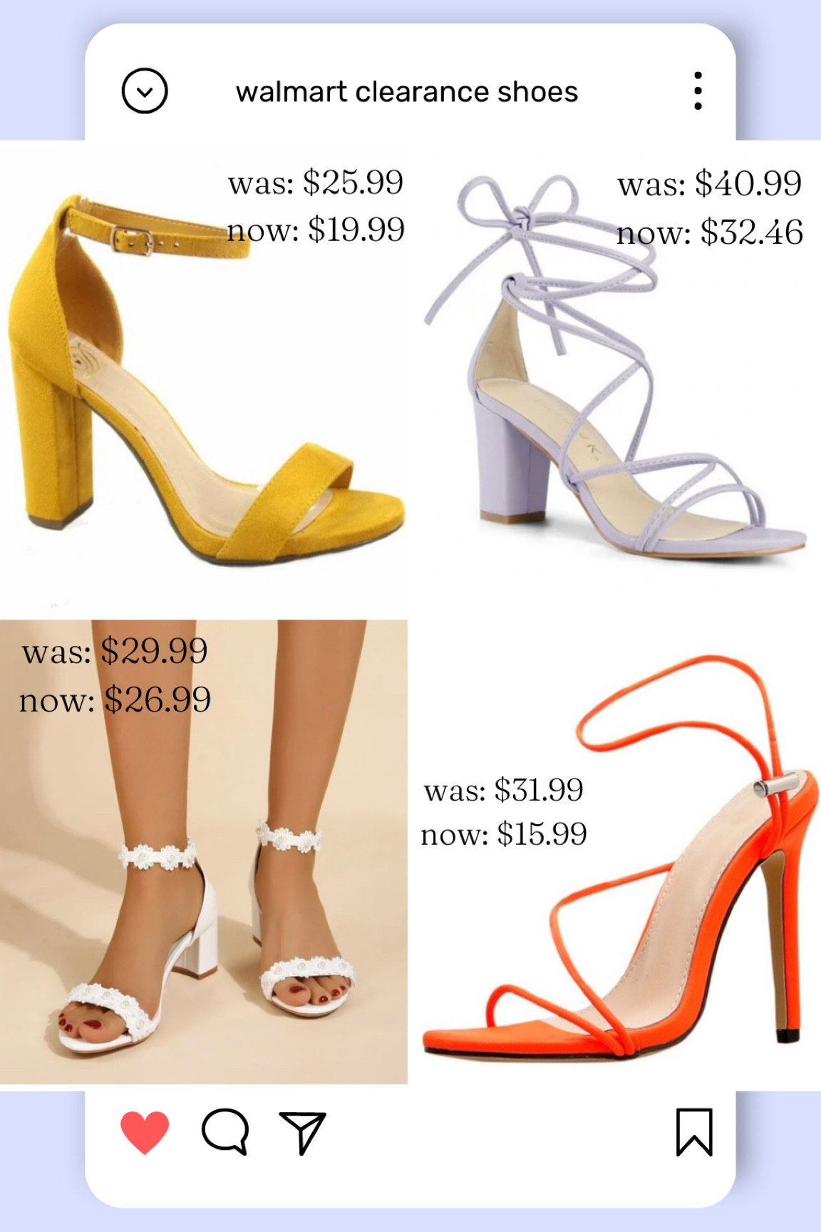 Walmart hot sale clearance shoes