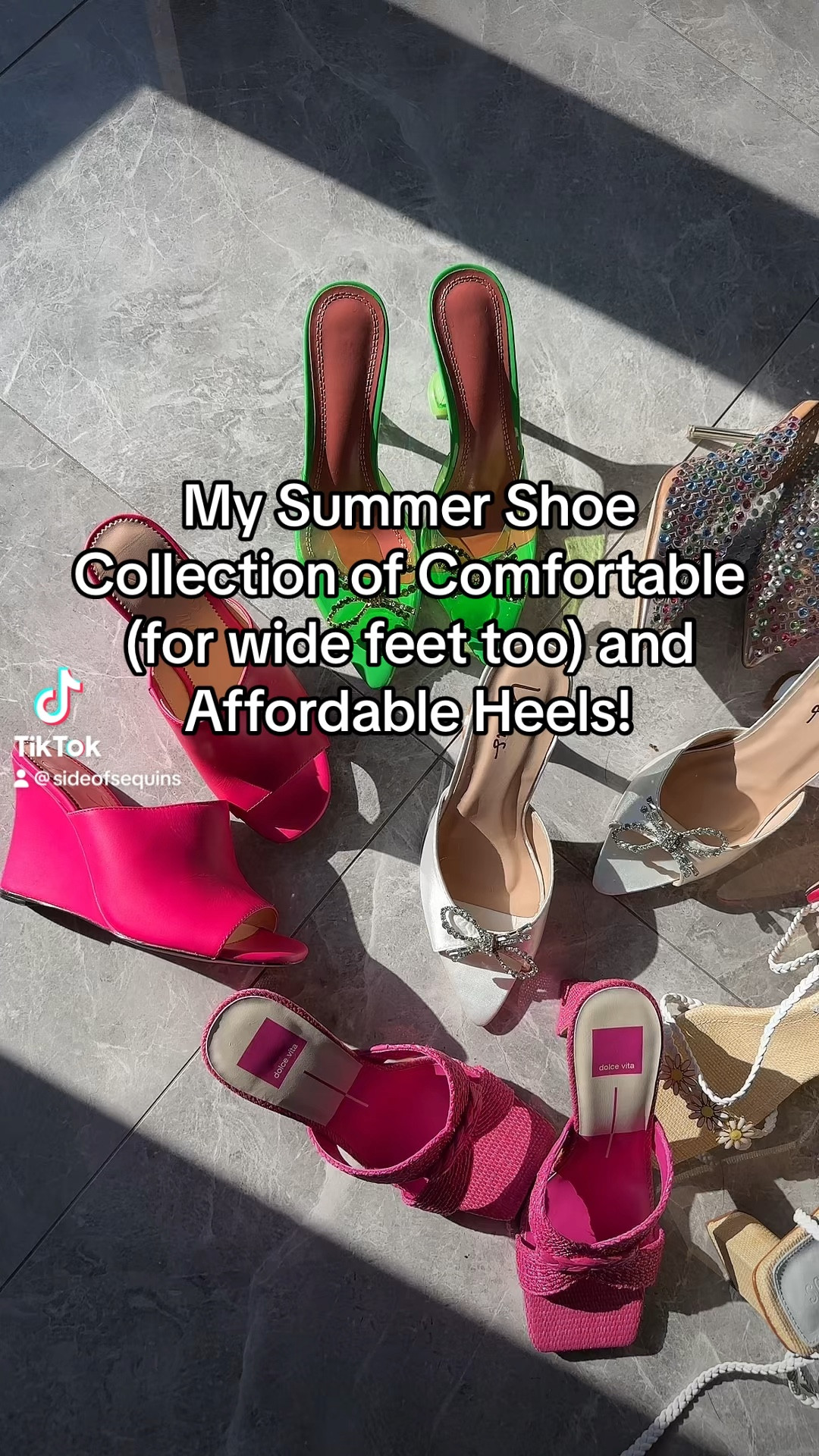 All the summer heels I just bought! Under $100 🙌🏻