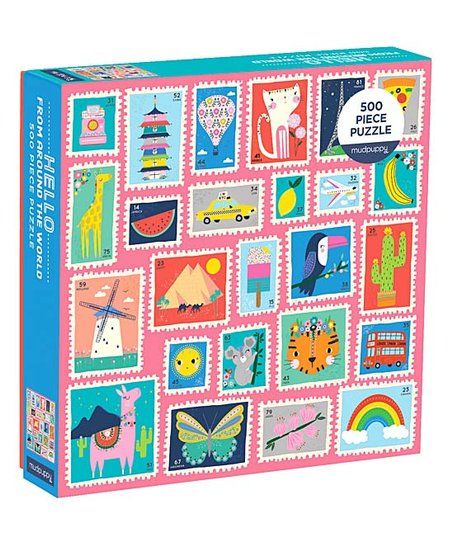 Hello From Around The World 500-Piece Puzzle | Zulily