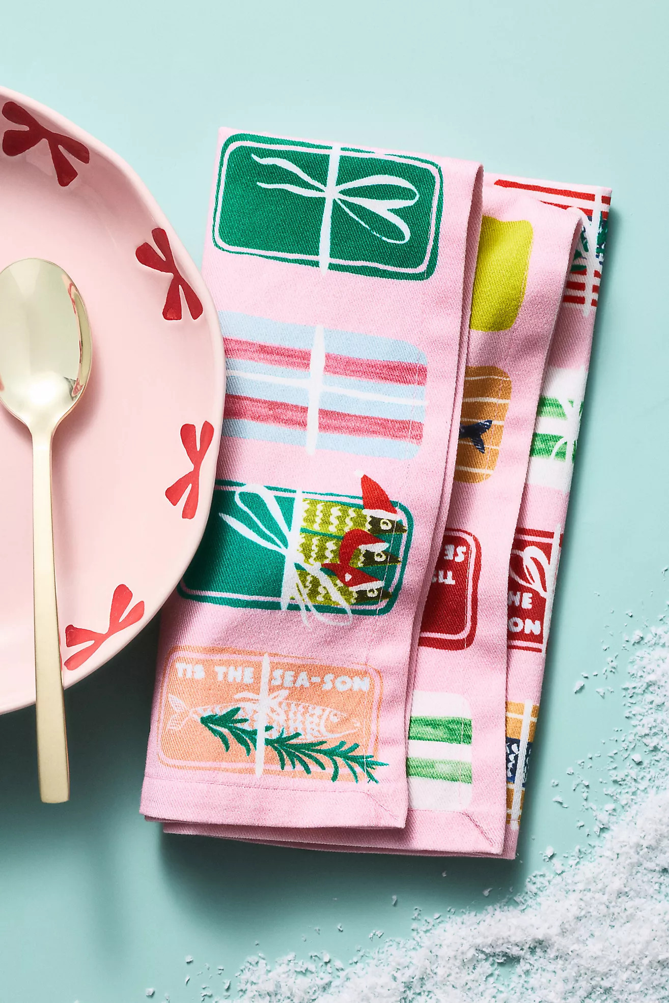 Tins the Season Napkins, Set of 4 | Anthropologie (US)