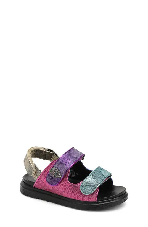 Kurt Geiger London Kids' Mini Orson Slingback Sandal in Denim/multi at Nordstrom, Size 4 | Nordstrom