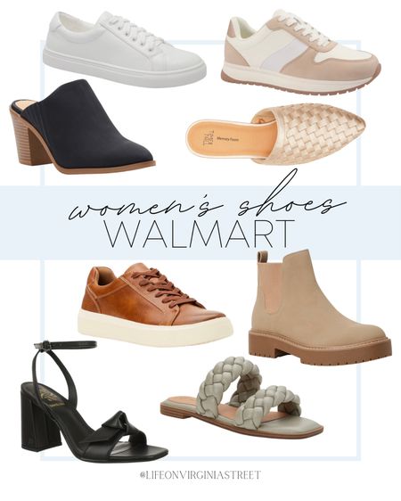 Walmart Women’s Shoe Roundup! I’ve been loving all things fashion from Walmart recently and I’m so excited to share these shoes with you! Walmart has shoes for every occasion at affordable prices! 

Black heels, leather sneakers, sage sandals, Chelsea boots, gold mules, fashion sneakers, black heeled clogs



#LTKshoecrush #LTKstyletip #LTKfindsunder50