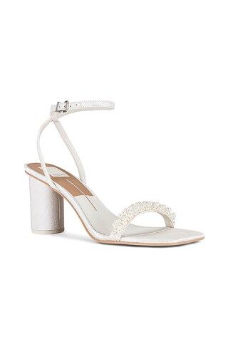 Dolce Vita Nory Pearl Sandal in Vanilla Pearls from Revolve.com | Revolve Clothing (Global)