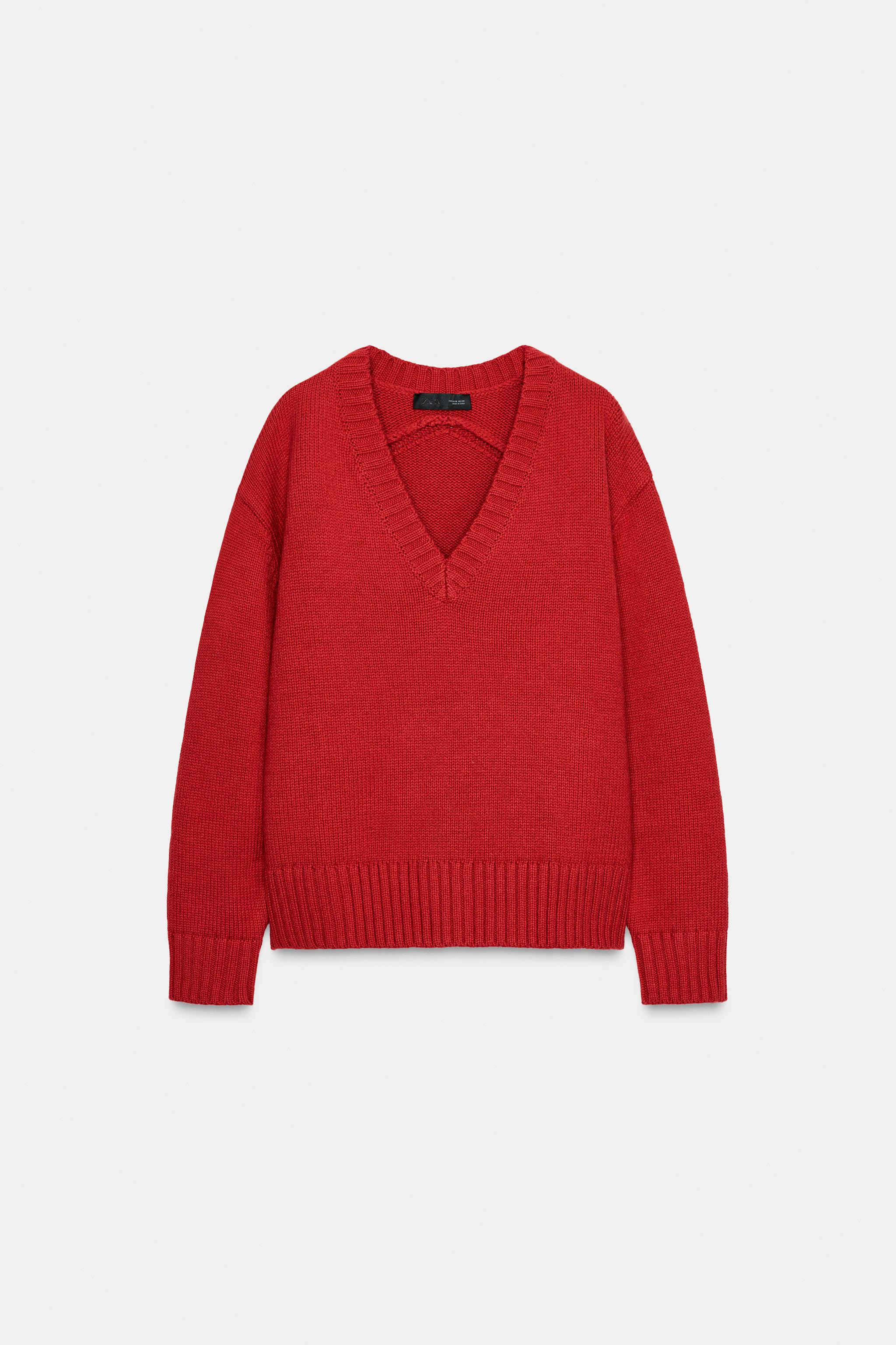 OVERSIZED KNIT SWEATER | Zara US