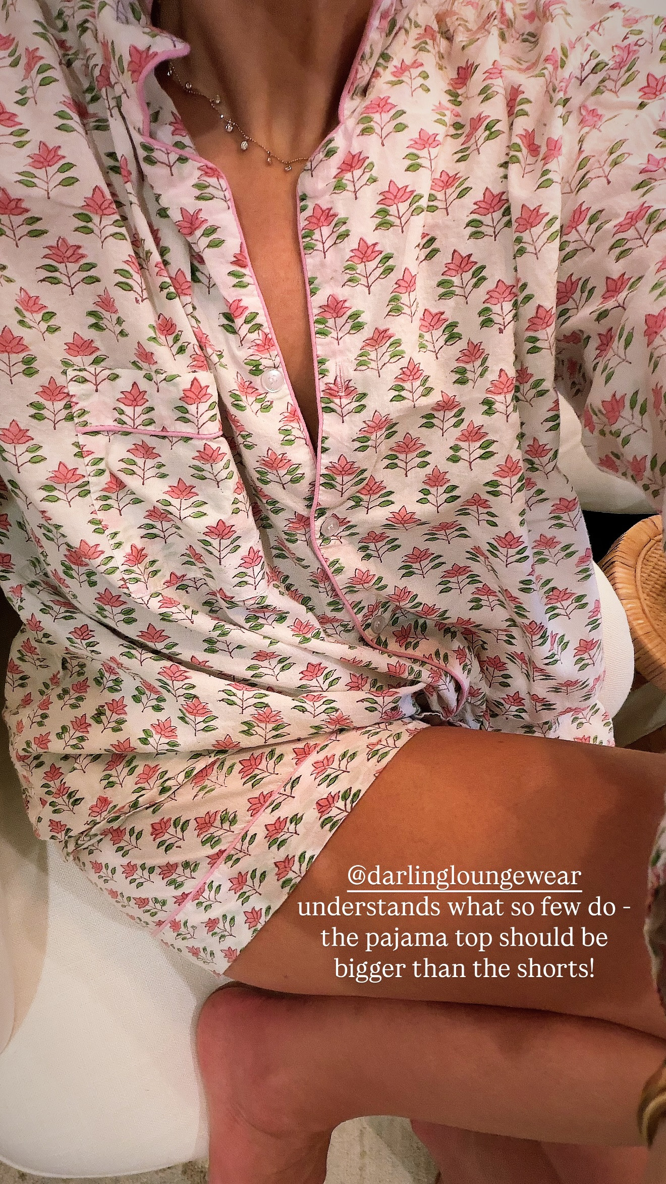 Darling pajamas understand the assignment 

 