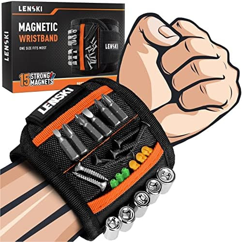 Lenski Stocking Stuffers for Men Adults, Christmas Gifts for Men, Magnetic Wristband Tool Belts D... | Amazon (US)