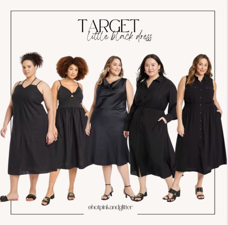 Plus-size Little black dress options are on sale at Target 

#LTKsalealert #LTKplussize #LTKstyletip