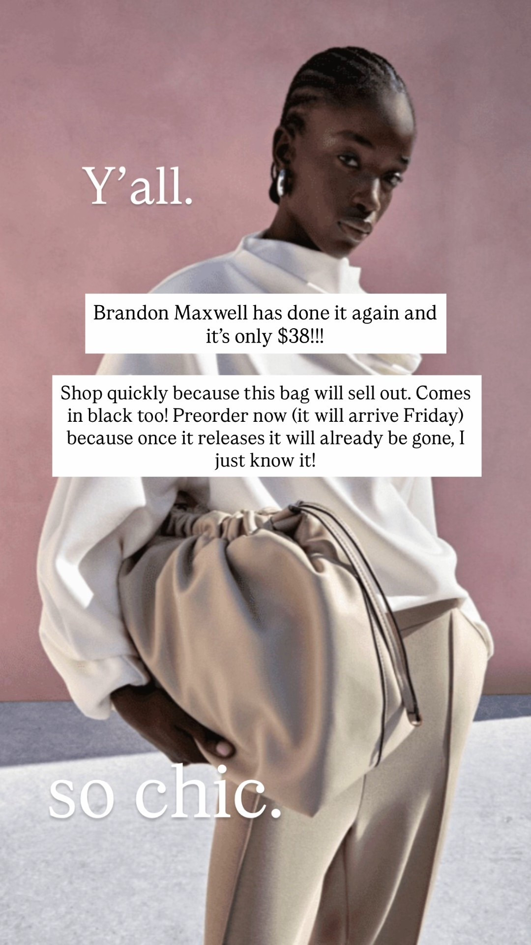 The bag we were all freaking out over is back in stock!! Brandon Maxwell has done it again and it's only $38!!! 

#LTKWorkwear #LTKSaleAlert