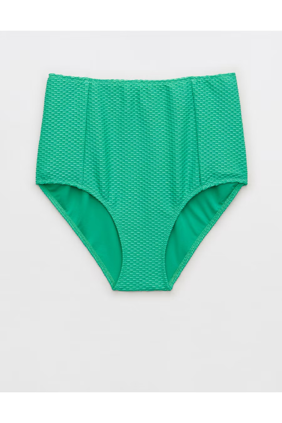 Aerie Jacquard High Waisted Bikini Bottom | American Eagle Outfitters (US & CA)