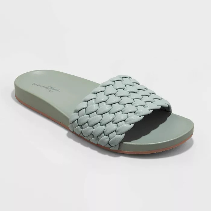 Women's Polly Woven Slide Sandals - Universal Thread™ | Target