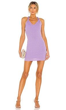 superdown Lily Twisted Strap Dress in Lavender from Revolve.com | Revolve Clothing (Global)