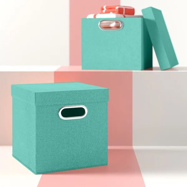 KD Fabric Cube (Set of 2) | Wayfair North America