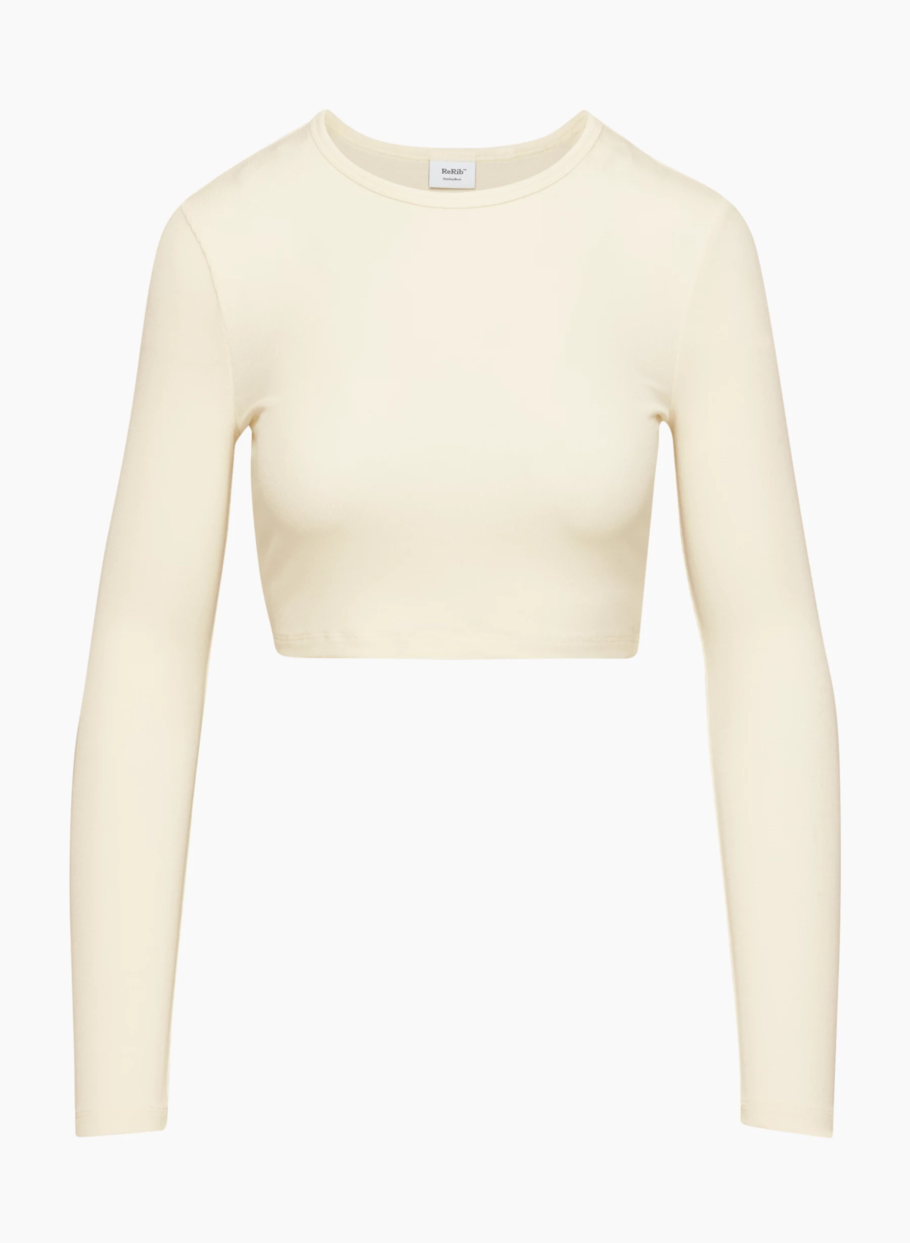 BLISS CROPPED LONGSLEEVE | Aritzia