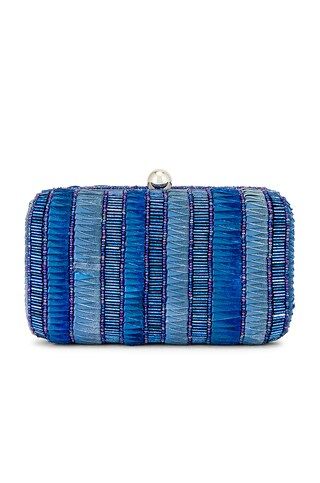 From St Xavier Andromeda Box Clutch in Blue from Revolve.com | Revolve Clothing (Global)