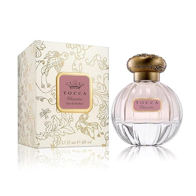 Tocca Eau de Parfum, Cleopatra: Warm Floral, Grapefruit, Jasmine, Vanilla Musk, Hand-Finished Bot... | Amazon (US)