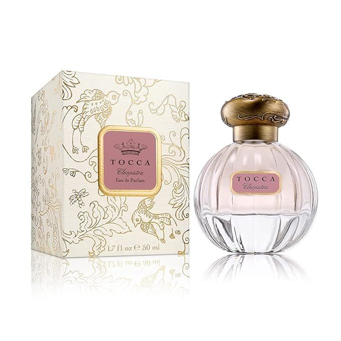 Tocca Eau de Parfum, Cleopatra: Warm Floral, Grapefruit, Jasmine, Vanilla Musk, Hand-Finished Bot... | Amazon (US)