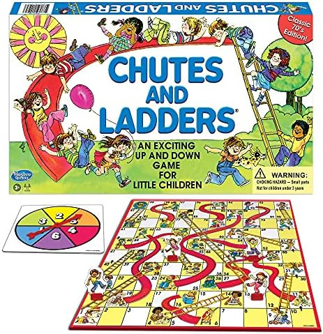 HASBRO GAMING:Chutes and Ladders Board Game | Amazon (US)