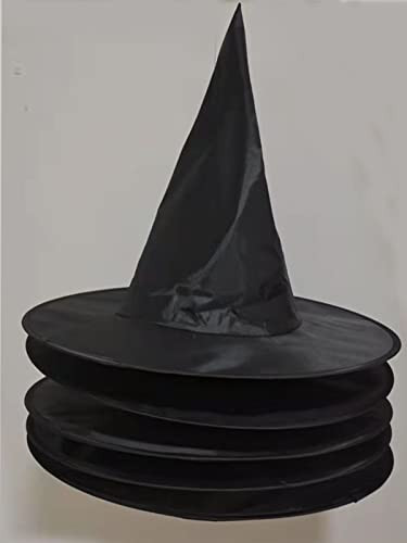 zengxiaoyun 5Pcs Witches Hat,Halloween Witches Hats Decor,For Decoration Of Large Halloween Party Supplies | Amazon (US)