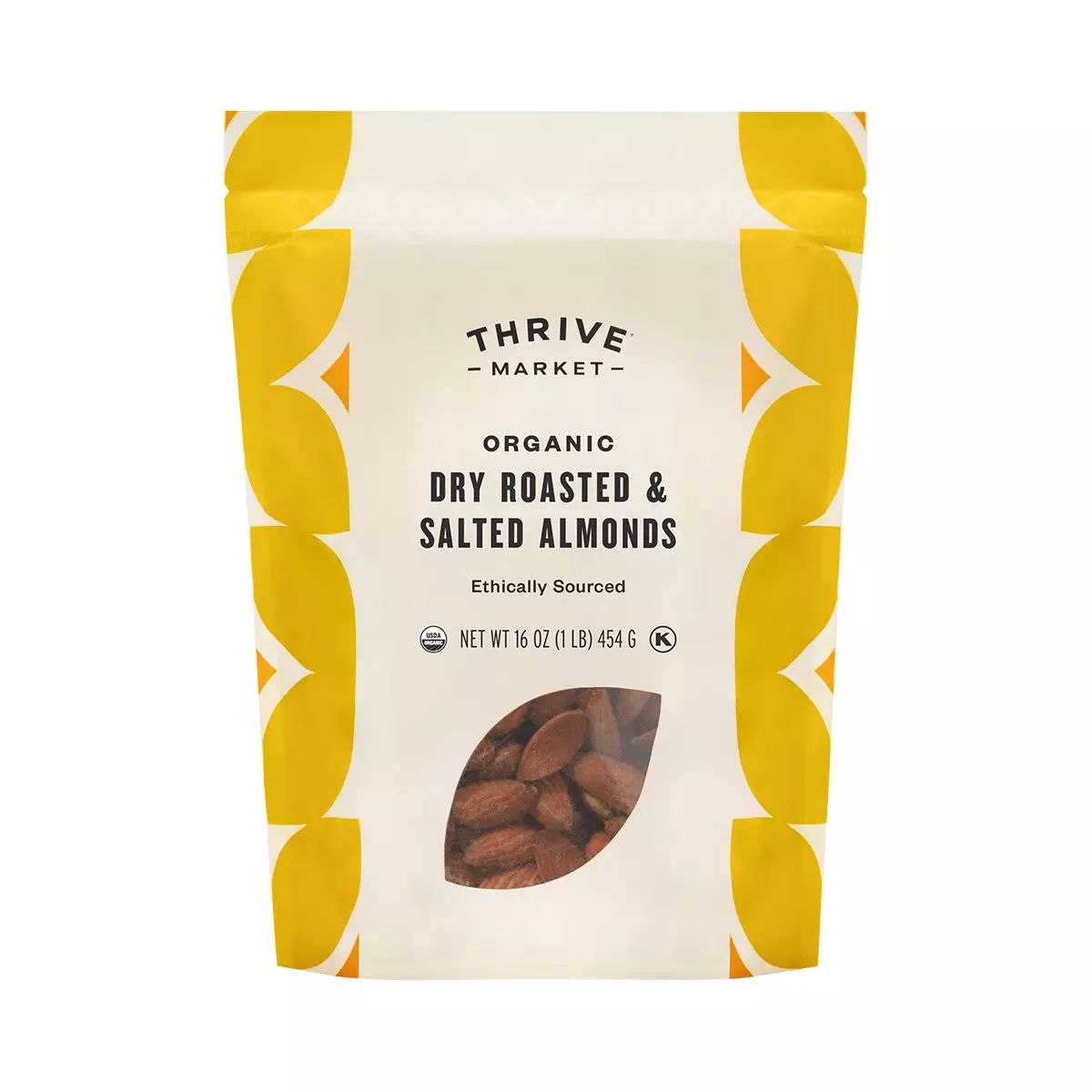 Organic Dry Roasted & Salted Almonds | Thrive Market