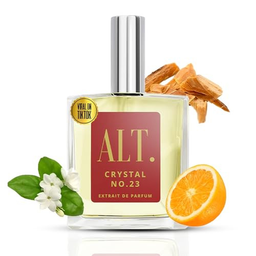 ALT. FRAGRANCES Crystal No. 23 – Inspired by Bac. Roug. 540, Unisex Perfume, Extrait de Parfum, Long Lasting Perfume for Men & Women with Jasmine, Amberwood & Cedar Notes, 100ml | Amazon (US)