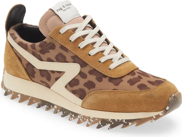Retro Runner Leopard Print Sneaker | Nordstrom