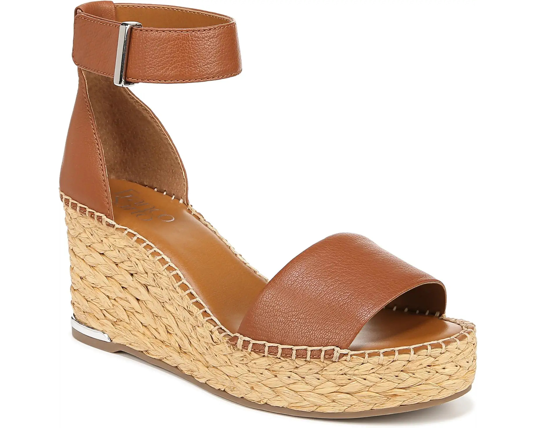 Clemens Raffia Espadrille Wedge Heel Sandals | Zappos