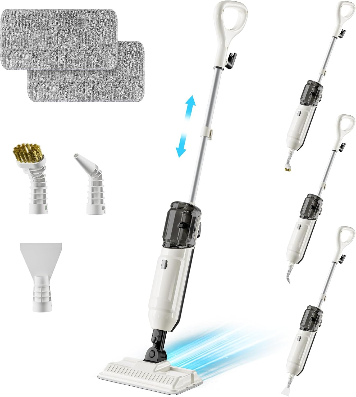 Steam Mop Cleaner 260°F Steam in 15s, 16.9oz Tank Hardwood and Tile | Amazon (US)