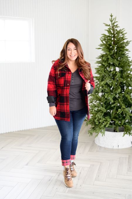 Holiday Look from Maurices 

Fall outfit | fall fashion | curve style | midsize fashion | size large | puffer coat | jeans | adventure boot 

#LTKHoliday #LTKcurves #LTKstyletip