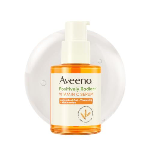 Aveeno Positively Radiant Vitamin C Serum for Face, 1 fl. oz | Amazon (US)